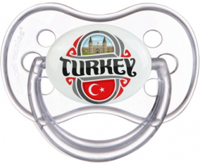 Bandera Turquía Clásico Transparente Anatómico Lollipop