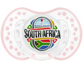 Bandera Sudáfrica lovi dynamic clásico retro-blanco-rosa-tierno