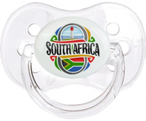 Bandera Sudáfrica Clásico Transparente Cereza Lollipop