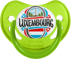 Bandera Luxemburgo Fosforescente Verde Pirología Lollipop