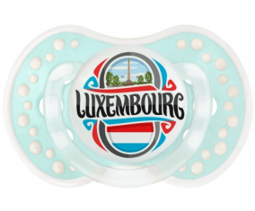 Bandera Luxemburgo Lollipop lovi dynamic clásico retro-turquesa-laguna