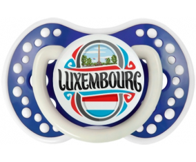 Bandera Luxemburgo lovi dynamic Fosforescente Azul Marino