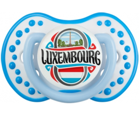 Bandera Luxemburgo lovi dynamic fosforescente blanco-azul