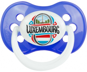 Bandera Luxemburgo Clásico Piruleta Anatómica Azul