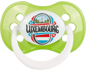 Bandera Luxemburgo Clásico Verde Anatómico Lollipop