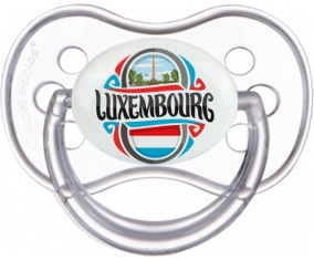 Bandera Luxemburgo Clásico Transparente Anatómico Lollipop