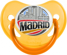 Ciudad de Madrid Fisiológica Tetina Fosforescente Amarillo