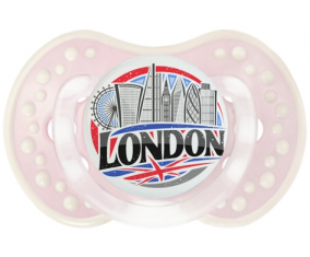 La ciudad de Londres Tetine lovi dynamic clásico retro-rosa-tierno