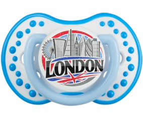 La ciudad de Londres Tetine lovi dynamic fosforescente azul-blanco