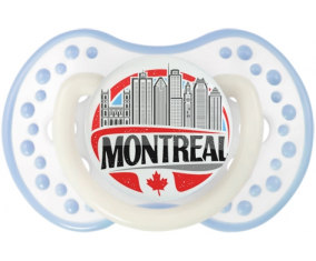 Ciudad de Montreal L sucette lovi dynamic Blanc-cyan Classic