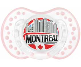 La ciudad de Montreal lovi dynamic clásico retro-blanco-rosa-tierno