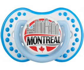 Ciudad de Montreal Sucette lovi dynamic fosforescente azul-blanco