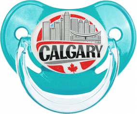 Ciudad de Calgary: Chupete fisiológica personnalisée