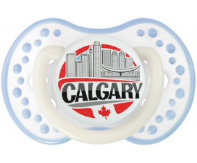 Sucete de la ciudad de Calgary lovi dynamic clásico de cian blanco