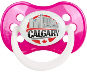 Ciudad de Calgary Sucete Anatómico Clásico Rosa Oscura