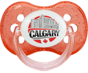 La ciudad de Calgary chupa lentejuelas de cereza roja