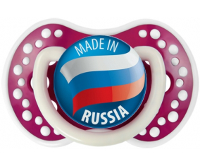 Hecho en RUSIA Fuchsia fosforescente