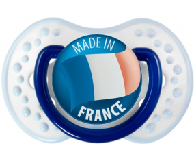Fabricado en France clásico azul marino-blanco-azul