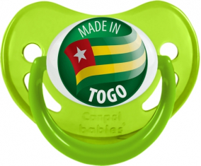 Hecho en TOGO Fosforescente Verde