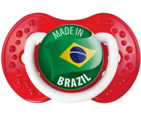 Hecho en BRASIL Clásico blanco-rojo