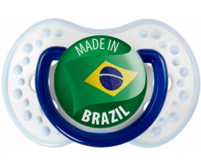Hecho en BRASIL Clásico Marino-Blanco-Azul
