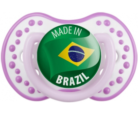 Hecho en BRASIL Clásico White-Mauve