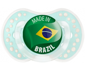 Hecho en BRASIL Retro-turquesa-lagon clásico