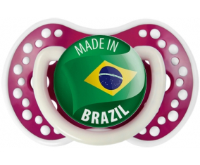 Hecho en BRASIL Fuchsia fosforescente