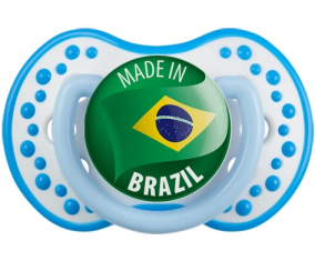 Hecho en BRASIL Fosforescente blanco-azul