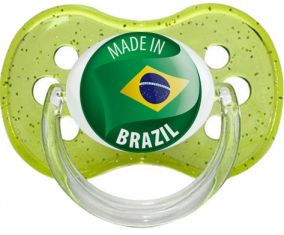 Hecho en BRASIL Lentejuelas Verdes
