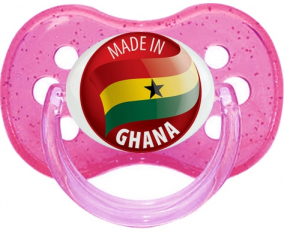 Hecho en GHANA Rosa de lentejuelas