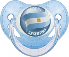 Hecho en ARGENTINA Lentejuelas azules