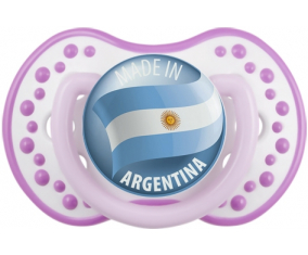 Hecho en ARGENTINA Clásico White-Mauve