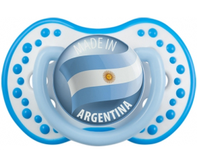 Hecho en ARGENTINA Fosforescente blanco-azul