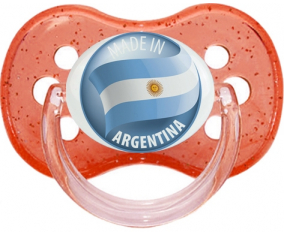 Hecho en ARGENTINA Lentejuelas Rojas