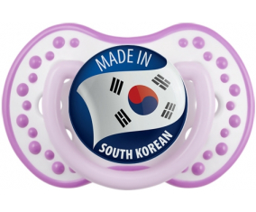 Hecho en SOUTH KOREAN Classic White-Mauve