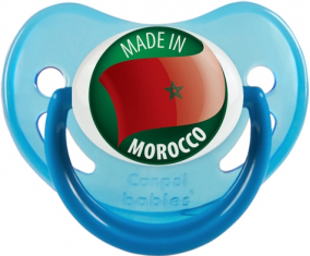 Hecho en MARRUECOS Azul fosforescente