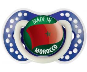Fabricado en MARRUECOS Fosforescente Azul Marino