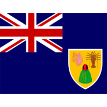 Bandera Oficial de las Islas Turcas y Caicos, ideal para artículos de bebé en chupete-bebe.com.