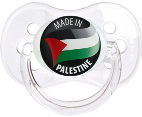 Hecho en PALESTINA Clásico Transparente