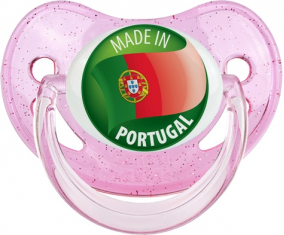 Hecho en PORTUGAL Rosa de lentejuelas