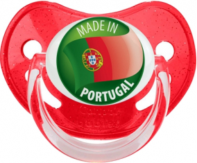 Hecho en PORTUGAL Lentejuelas Rojas