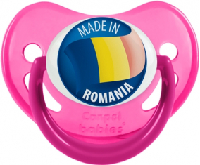 Hecho en RUMANIA Rosa fosforescente