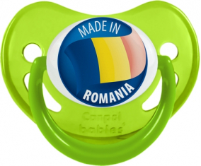 Hecho en RUMANIA Fosforescente Verde