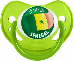 Hecho en SENEGAL Fosforescente Verde