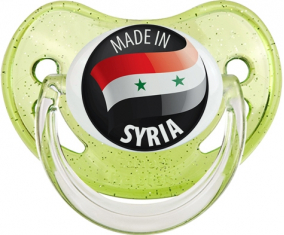 Hecho en SIRIA Lentejuelas Verdes