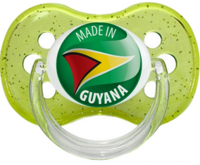 Hecho en verde lentejuelas GUYANA