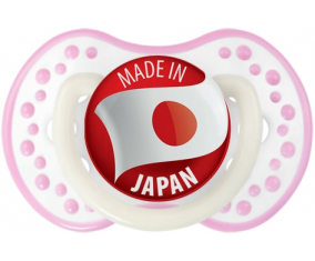 Hecho en JAPÓN Fosforescente de color rosa blanco