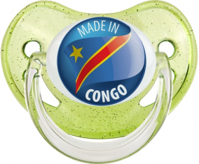 Hecho en verde lentejuelas congo