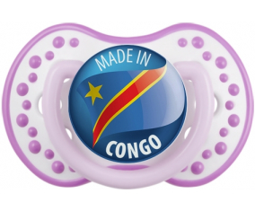 Hecho en CONGO Classic White-mauve